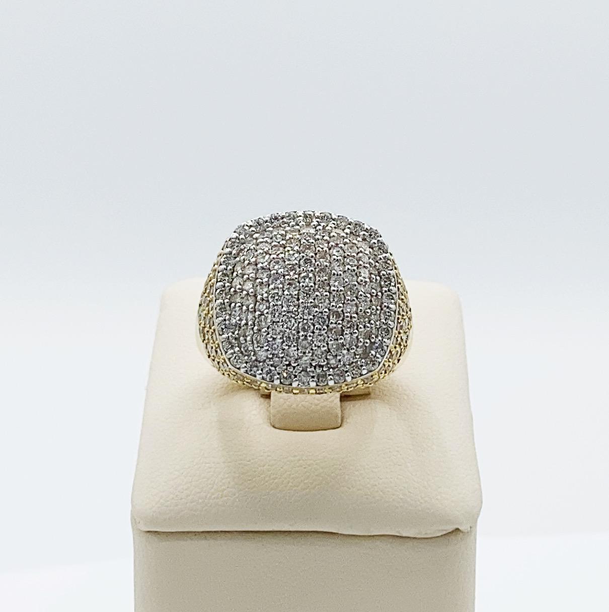 10K Yellow Gold Men's Ring
