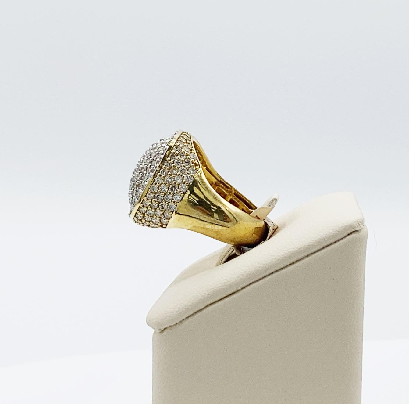 10K Yellow Gold Men's Ring