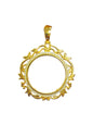 10K Yellow Gold Memory Pendant with 1.70Ct Diamonds.