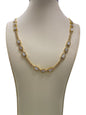 10K Yellow Gold Diamond Necklace with 10.6Ct Diamonds