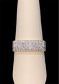 10K Yellow Gold Diamond Ring with 1.15CT