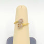 10K Yellow Gold Women's Ring 0.16CT Diamonds