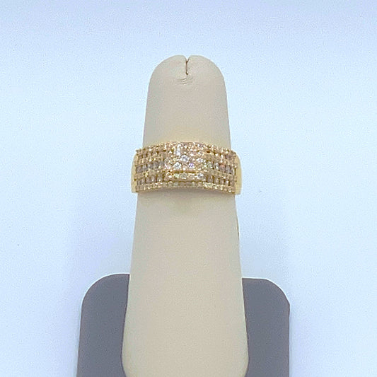 10K Yellow Gold Women's Ring 1.99CT