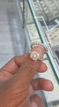 14K WG 2.41CT Two Set Diamond Ring