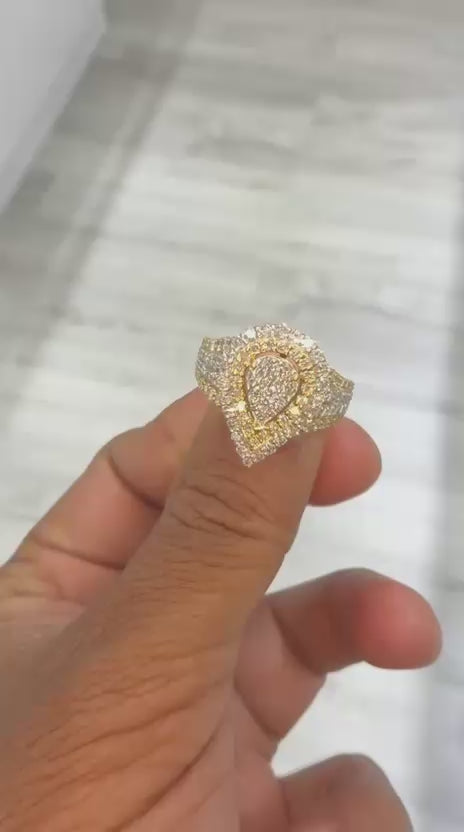 10K YG 1.81CT Ladies Diamond Ring